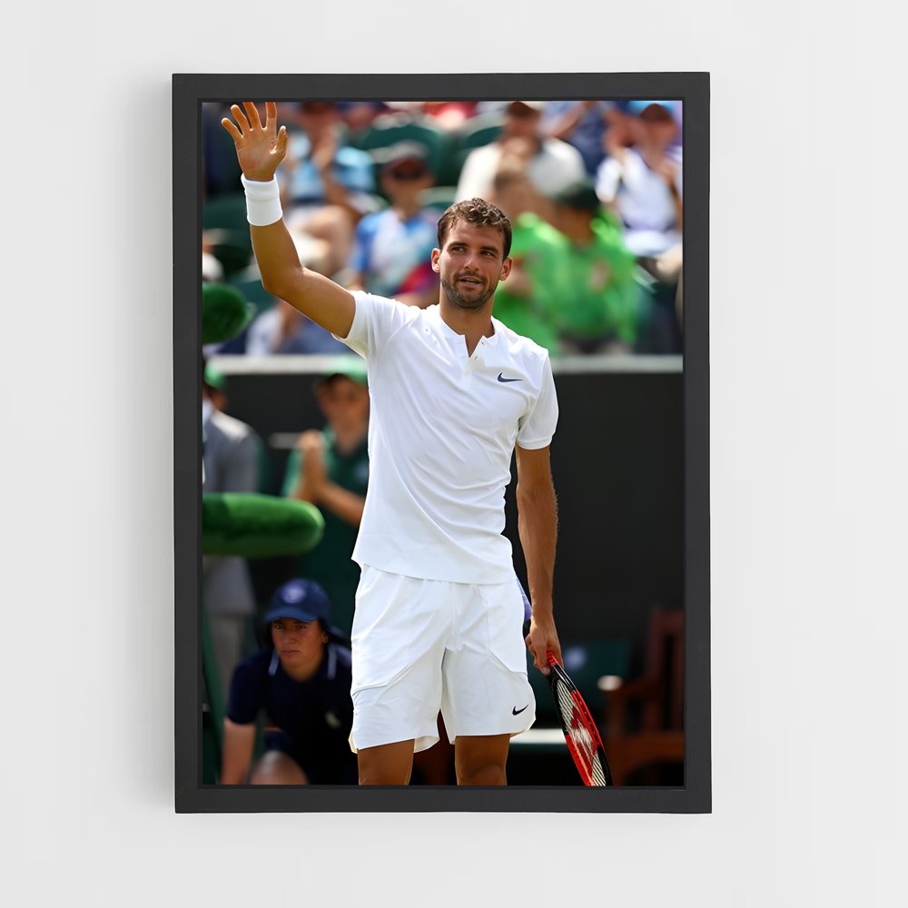 Poster L'Attitude de Grigor – affiche Tennis (vue 2)